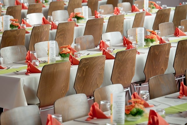 detalles de boda mesas