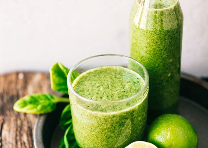 smoothie verde o vegetal