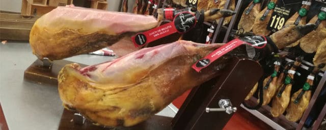 jamón y paleta