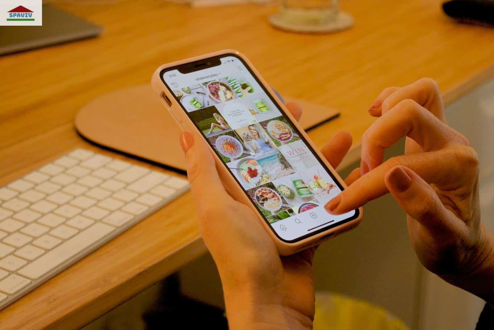 white Android smartphone